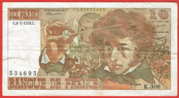 France - Billet De 10 Francs Type Berlioz - 6 Juillet 1978 - 10 F 1972-1978 ''Berlioz''