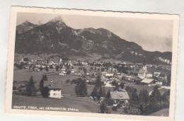 D5480) REUTTE In Tirol Mit Gernspitze U. Haus Details Im Vordergrund ALT 1951 - Reutte