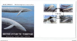 British Antarctic Territory 2003 Blue Whale FDC B200225 - FDC