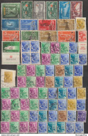 Israel 1955-59 Stamps Small Accumulation (please Read Description) B201210 - Used Stamps (without Tabs)