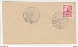 United Nations Day 1953 Zagreb Pmk On Letter Cover B190220 - Covers & Documents