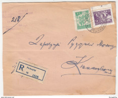 Yugoslavia, Letter Cover Registered Travelled 1949 Prokuplje To Knjaževac B180210 - Covers & Documents