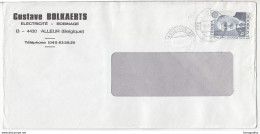 Gustave Bolkaerts Company Letter Cover Travelled 1980 Europa CEPT Stamp B171005 - Brieven En Documenten