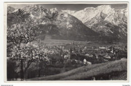 Hall In Tirol Old Postcard Travelled 193? Innsbruck Pmk B190110 - Hall In Tirol