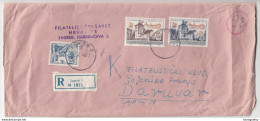 Yugoslavia Letter Cover Travelled 1956 Zagreb To Daruvar - Philatelic Exhibition Stamps B170510 - Covers & Documents