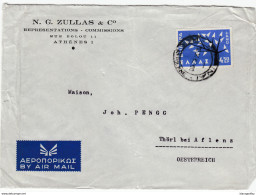 N.G. Zullas Company Letter Cover Travelled 1962? To Thörl Bei Aflenz Bb161128 - Briefe U. Dokumente