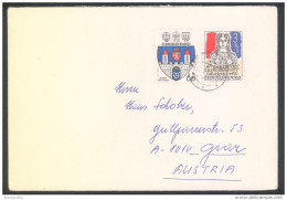 Czechoslovakia Letter Cover Travelled 197? Bb161028 - Brieven En Documenten