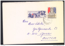 Czechoslovakia Letter Cover Travelled 1979 Bb161028 - Brieven En Documenten