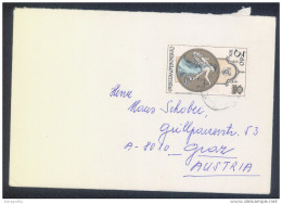 Czechoslovakia Letter Cover Travelled 1979 Bb161028 - Lettres & Documents