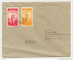 Romania Letter Cover Travelled 1948 To Linz Bb160110 - Lettres & Documents