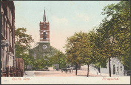 Church Row, Hampstead, Middlesex, C.1905 - Blum & Degen Postcard - Middlesex