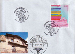 2023. Musée Maison D’Areny-Plandolit (Ordino - Andorra)  Premier Jour. Haute Faciale - Lettres & Documents
