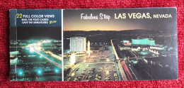 CPM * USA *  22 FULL Color VIEWS + Miniatures- Fabulous Strip LAS VEGAS _ Hotels A. Casinos *SUP=>Sca Recto/verso - Albuquerque