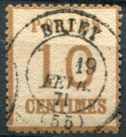 !!! ALSACE LORRAINE, N°5 CACHET FRANCAIS DE BRIEY TYPE 17 - Used Stamps