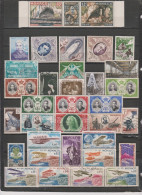 129 TIMBRES MONACO OBLITERES  & NEUFS** & * + SANS GOMME DE 1951 à 1966   Cote : 95,70 € - Usados