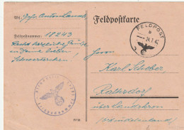 Feldpost - Karte- 1942 - Feldpost 2e Guerre Mondiale