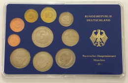 BRD - GERMANIA FEDERALE - 1982 D PROOF - Set Di Monete Divisionali - Ongebruikte Sets & Proefsets