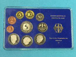 BRD - GERMANIA FEDERALE - 1981 D PROOF - Set Di Monete Divisionali - Ongebruikte Sets & Proefsets