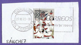 España. Spain. 2022. Edifil # 5589. Fiestas Populares. San Fermin - Used Stamps