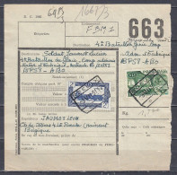 Vrachtbrief Met Stempel ROEULX - Dokumente & Fragmente