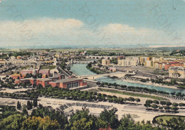 CARTOLINA  ROMA,LAZIO-PANORAMA-FORO ITALICO-CULTURA,STORIA,MEMORIA,RELIGIONE,IMPERO ROMANO,BELLA ITALIA,VIAGGIATA 1960 - Panoramic Views