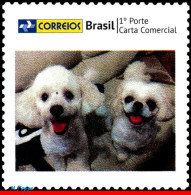 Ref. BR-3258-03 BRAZIL 2013 - DOGS, DOMESTIC ANIMALS,MNH, ANIMALS, FAUNA 1V Sc# 3258 - Unused Stamps