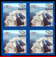 Ref. BR-V2020-01-Q BRAZIL 2020 - ANTARCTIC STATIONCOMMANDER FERRAZ, MOUNTAIN, BLOCK MNH, SCIENCE 4V - Unused Stamps