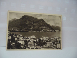 LUGANO PARADISO MONTE  BRE SUISSE TI TESSIN CPSM 1947 - Paradiso