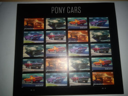 Pony Cars,USA,2022, Neufs** - Ungebraucht