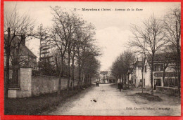 CPA 69 MEYZIEU Avenue De La Gare - Meyzieu