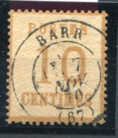 !!! ALSACE LORRAINE, N°5 CACHET DE BARR - Used Stamps