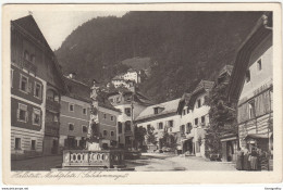 Hallstatt Market Old Postcard 1922 Unused B170720 - Hallstatt