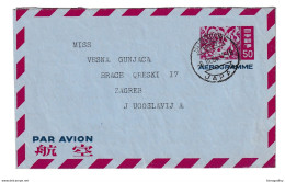 Japan Aerogramme Posted 1964 To Zagreb B210112 - Aerogramme