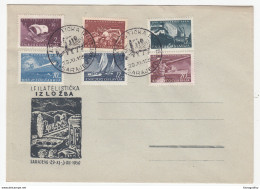 Yugoslavia Sarajevo Philatelic Exhibition 1950 Special Cover And Postmark  B170907 - Covers & Documents