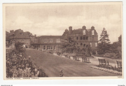 Harrow School, Terrace Gardens Old Postcard Travelled 1951 Number One Consett (Durham) Pmk B180820 - Middlesex