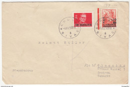 Yugoslavia, Letter Cover Travelled 1950 Sivac To Glauchau (Sachsen) B180320 - Covers & Documents