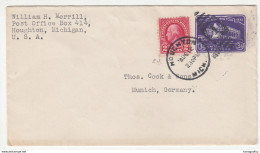 US Postal Stationery Letter Cover Travelled 193? To Germany B181215 - 1921-40