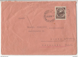 Romania Letter Cover Travelled 1950 Sibiu To Aalen Germany B190901 - Lettres & Documents