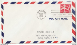 Airmail FDC 1960 Arlington Pmk B200901 - 1951-1960