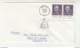 Walter F. George FDC 1960 Vienna Pmk B200901 - 1951-1960