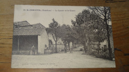 SAINT CHRISTOL : Le Lavoir Et Le Cour  ........ AT-15774 - Saint Christol