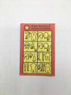 Point Massage With Vietnamese Balm, Soviet Estonia Pocket Calendar USSR 1990 Publisher Viva, Tallinn - Grand Format : 1981-90