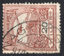 Tószeg Novi Kozarci Postmark TURUL Crown 1912 Hungary SERBIA Vojvodina Torontál BANAT County KuK - 20 Fill - Voorfilatelie