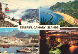 ESPAGNE - Islas Canarias - Tenerife - Multivues - Colorisé - Carte Postale - Tenerife