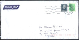 Mailed Cover With  Stamps Queen Juliana 1980 Regular 1981 From Netherlands - Briefe U. Dokumente