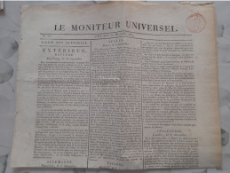 Le Moniteur Universel 16 Decembre 1824 BAVIERE ITALIE ANGLETERRE ALLEMAGNE - Journaux Anciens - Avant 1800