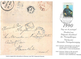 BELGIUM  -   1990  Dag Van De Postzegel - "Viertig Jaar Van Herentalse Postzegelvereniging"   - See Scan - Zonder Classificatie