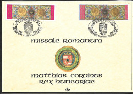 BELGIUM  -   1993 MISSALE ROMANUM _ JOINT ISSUE BELGIË:/HUNGARY  - See Scan - Deluxe Sheetlets [LX]