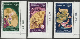 THEMATIC  OSAKA UNIVERSAL EXPO:  JAPANESE COLOURS AND TRADITIONS  -  CORNER STAMPS WITH DATE  -  MAURITANIE - 1970 – Osaka (Japan)