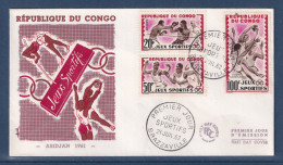 Congo - Premier Jour - FDC - Jeux Sportifs - 1962 - FDC